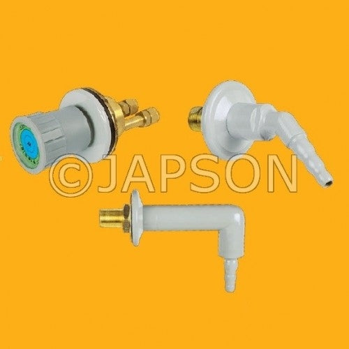 Panel Mounted Valve, 45° Nozzle & 90° Elbow for Fume Hood Panel Mounted Valve, 45° Nozzle & 90° Elbow for Fume Hood